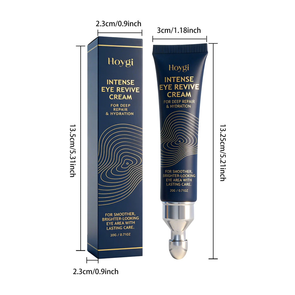 Creme Hidratante para Área dos Olhos 20 g - Fórmula Hidratante Diária com Ácido Hialurônico, Centella Asiática e Óleo